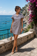 Load image into Gallery viewer, Marni Patterned 100% Cotton Mini Dress Size US 6/ IT 42
