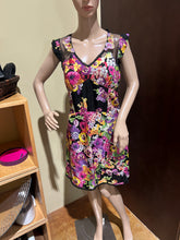 Load image into Gallery viewer, Roberto Cavalli "Class Cavalli" Black and Floral Lace Dress Size IT 44/ US 10/ Uk 14
