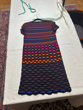 Load image into Gallery viewer, Missoni Knitted Multicolor T Shirt Style Dress Size IT 44/ US 8/ Uk 12
