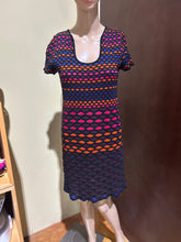 Load image into Gallery viewer, Missoni Knitted Multicolor T Shirt Style Dress Size IT 44/ US 8/ Uk 12
