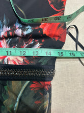 Load image into Gallery viewer, Roberto Cavalli Dramatic Floral Print with Decals Dress Size IT 40/ US 4/ Uk 8
