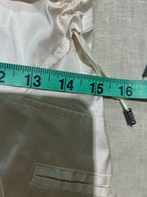 Load image into Gallery viewer, Zenobia 100% silk White Jacket/ Blouse Size US 8/ IT 44
