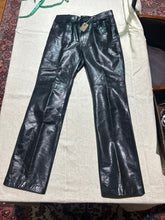 Load image into Gallery viewer, Vintage Gap 100% Black Leather Pants Size 8

