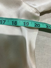 Load image into Gallery viewer, Mariella Burani Embroidered  100% Silk satin Blouse Size US 8/ IT 42
