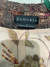 Load image into Gallery viewer, Zenobia Chanel style Tweed Pink Cropped Jacket Size US 6/ IT 42
