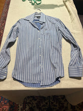 Load image into Gallery viewer, Hugo Boss Mens Vertical Striped Shirt Oversized Size M
