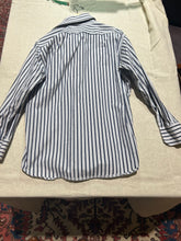 Load image into Gallery viewer, Hugo Boss Mens Vertical Striped Shirt Oversized Size US 6/ IT 42

