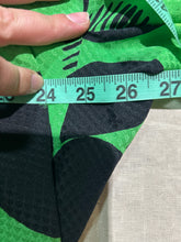 Load image into Gallery viewer, Vintage 100% silk Bright Green Polka Dot Top and Jacket Size L/ XL
