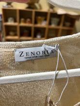 Load image into Gallery viewer, Zenobia Matching Apricot/Cream Set Sheer Shirts Size S
