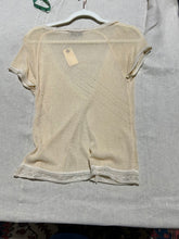 Load image into Gallery viewer, Zenobia Matching Apricot/Cream Set Sheer Shirts Size S
