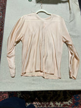 Load image into Gallery viewer, Vintage Apricot Silk linen Matching Set: Blazer, Shirt and Skirt Combo Shirts Size IT 42

