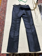 Load image into Gallery viewer, Costume National Silk Women's Navy Blue Suit (Pants and Jacket) Size IT 42
