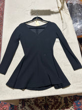 Load image into Gallery viewer, Vintage Black Knit Set (Skirt and Top) Size S
