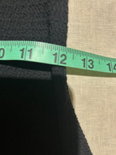 Load image into Gallery viewer, Vintage Black Knit Set (Skirt and Top) Size S
