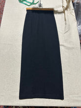 Load image into Gallery viewer, Vintage Black Knit Set (Skirt and Top) Size S
