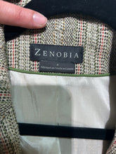 Load image into Gallery viewer, Zenobia Gray Tweed Wrap Blazer with Pants Size 4/6
