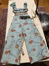 Load image into Gallery viewer, We are Kindred NWT Blue Embroidered Top and Bottom Set Size AU 10/ US 6
