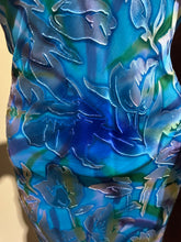 Load image into Gallery viewer, Vintage Burnout Velvet Iridescent Maxi Dress Size US 6/ IT 42
