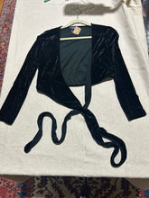 Load image into Gallery viewer, Mariella Burani Crushed Velvet Wrap Sweater Size EU 38/ IT 42/ US 6
