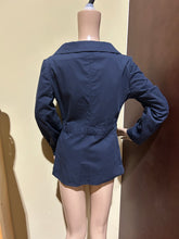 Load image into Gallery viewer, Marni Navy Blue Wrap Blazer Size IT 42/ US 6
