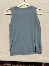 Load image into Gallery viewer, Armani Exchange Asymmetrical Steel Blue Knit Set Size IT 42/ US 6
