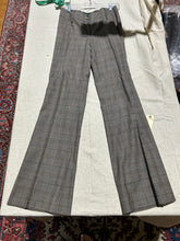 Load image into Gallery viewer, Zenobia Gray Plaid Suit Set (Vest, Skirt, and Pants) Size IT 42/ US 6
