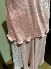 Load image into Gallery viewer, Zenobia Pink Shiny Outfit Set (2 Tops and Skirt) Size IT 44/ US 8

