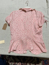 Load image into Gallery viewer, Zenobia Pink Shiny Outfit Set (2 Tops and Skirt) Size IT 44/ US 8
