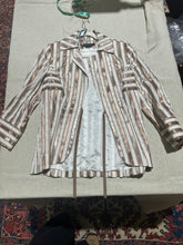 Load image into Gallery viewer, Zenobia Striped 90s Suit (Jacket, skirt, shirt) Size IT 42/ US 6
