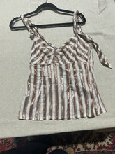 Load image into Gallery viewer, Zenobia Striped 90s Suit (Jacket, skirt, shirt) Size IT 42/ US 6
