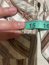 Load image into Gallery viewer, Zenobia Striped 90s Suit (Jacket, skirt, shirt) Size IT 42/ US 6
