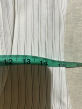 Load image into Gallery viewer, Zenobia White Pinstripe Dress Shirt Size IT 42/ US 6
