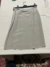 Load image into Gallery viewer, Giorgio Armani 100% Silk Crepe Gray Skirt Suit Set (Jacket, Skirt, and Vest) Size IT 42/ US 6/ 4
