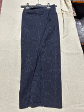 Load image into Gallery viewer, Vintage Navy Blue Skirt Set (Top and Skirt) Size IT 42/ US 6
