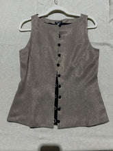 Load image into Gallery viewer, Giorgio Armani Metallic Suit Set (Blazer and Vest) Size IT 40/ US 4
