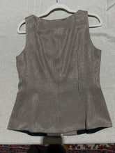 Load image into Gallery viewer, Giorgio Armani Metallic Suit Set (Blazer and Vest) Size IT 40/ US 4
