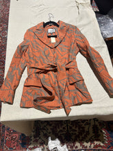 Load image into Gallery viewer, Alexis Orange/ Coral Wrap Balzer and Pants Set Size M
