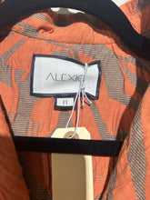 Load image into Gallery viewer, Alexis Orange/ Coral Wrap Balzer and Pants Set Size M
