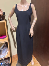 Load image into Gallery viewer, Provasou Black Silk Gown Size IT 42/ US 6
