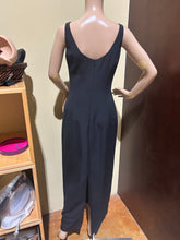 Load image into Gallery viewer, Provasou Black Silk Gown Size IT 42/ US 6
