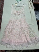 Load image into Gallery viewer, Vintage Luca Luca Silk Sheer Pink Dress Size IT 40/ US 4
