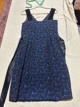 Load image into Gallery viewer, Thakoon Blue and Black Detail Sheath Dress Size IT 42/ US 6
