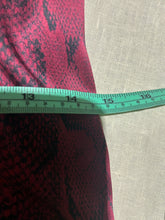 Load image into Gallery viewer, Nina Ricci Snake Print Red/ Burgundy Gown Size EU 40/US 8 /IT44
