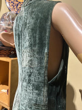 Load image into Gallery viewer, Emporio Armani Forest Green Velvet Cowl Neck Gown Size IT 42/ US 6
