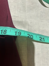 Load image into Gallery viewer, Vintage Sheer Burgundy Shirt Size IT 40/ US 4
