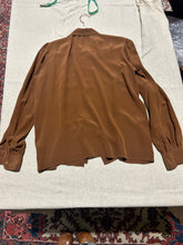 Load image into Gallery viewer, Saint Laurent Necktie Blouse  Size EU 38/ US 6
