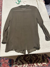 Load image into Gallery viewer, Giorgio Armani Sheer Silk Brown/ Green Top IT 40/ US 4

