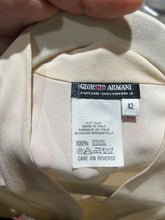 Load image into Gallery viewer, Vintage Giorgio Armani Sheer Cream Top IT 42/ US 6
