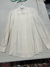 Load image into Gallery viewer, Vintage Giorgio Armani Sheer Cream Top IT 42/ US 6

