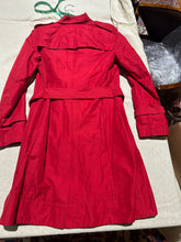 Load image into Gallery viewer, Vintage Costume National Red Trench Coat IT 42/ US 6
